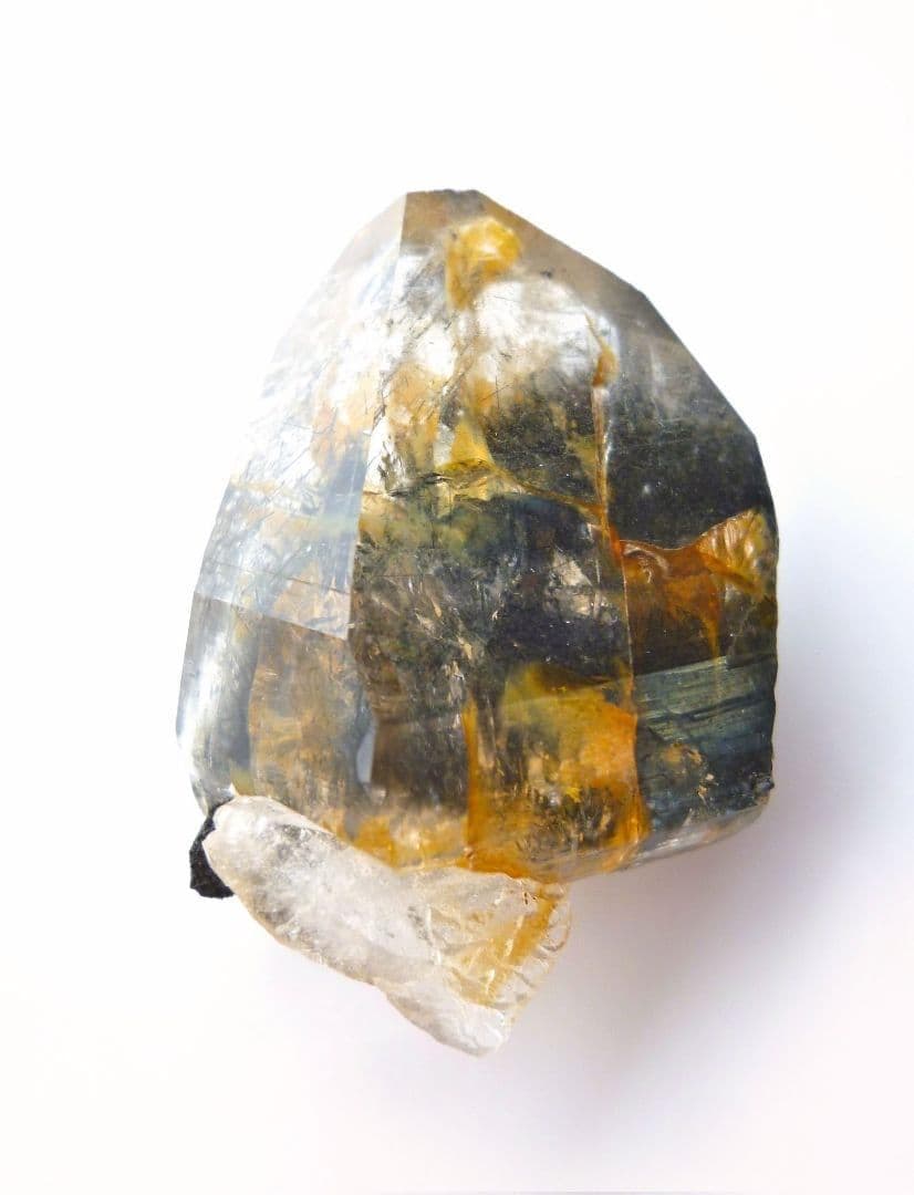 パキスタン産 ディラン テンペスト クォーツ リモナイト トルマリン 水晶