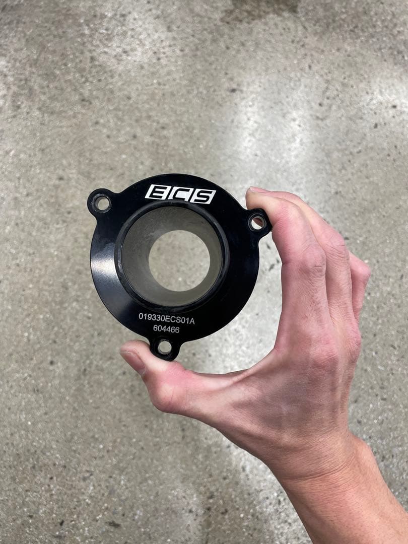 ゴルフ7 R ECSターボマフラーデリートパイプ