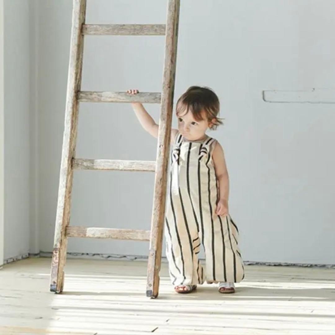 MARLMARL ストライプサロペット