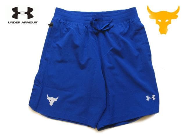 Under Armour Project Rock XL ブルーショーツ