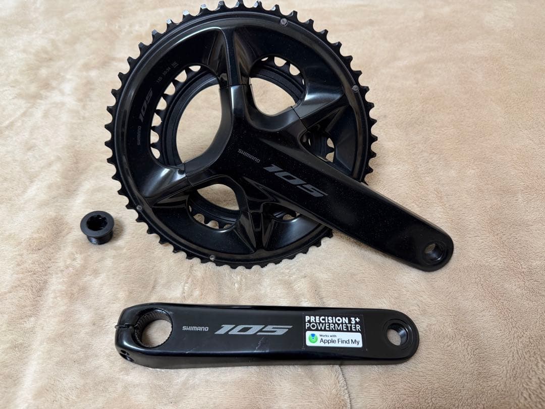 【未使用】4iiii パワーメーター付きシマノ105 12s 165mmクランク