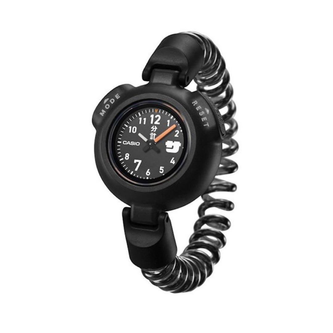 新品未使用 サ時計 サウナ専用時計ブラックCASIO カシオ