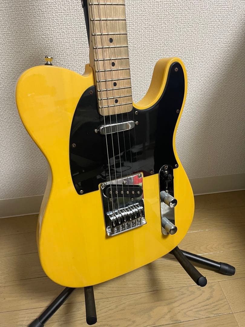 Squier Telecaster イエロー　スクワイヤー　エレキギター