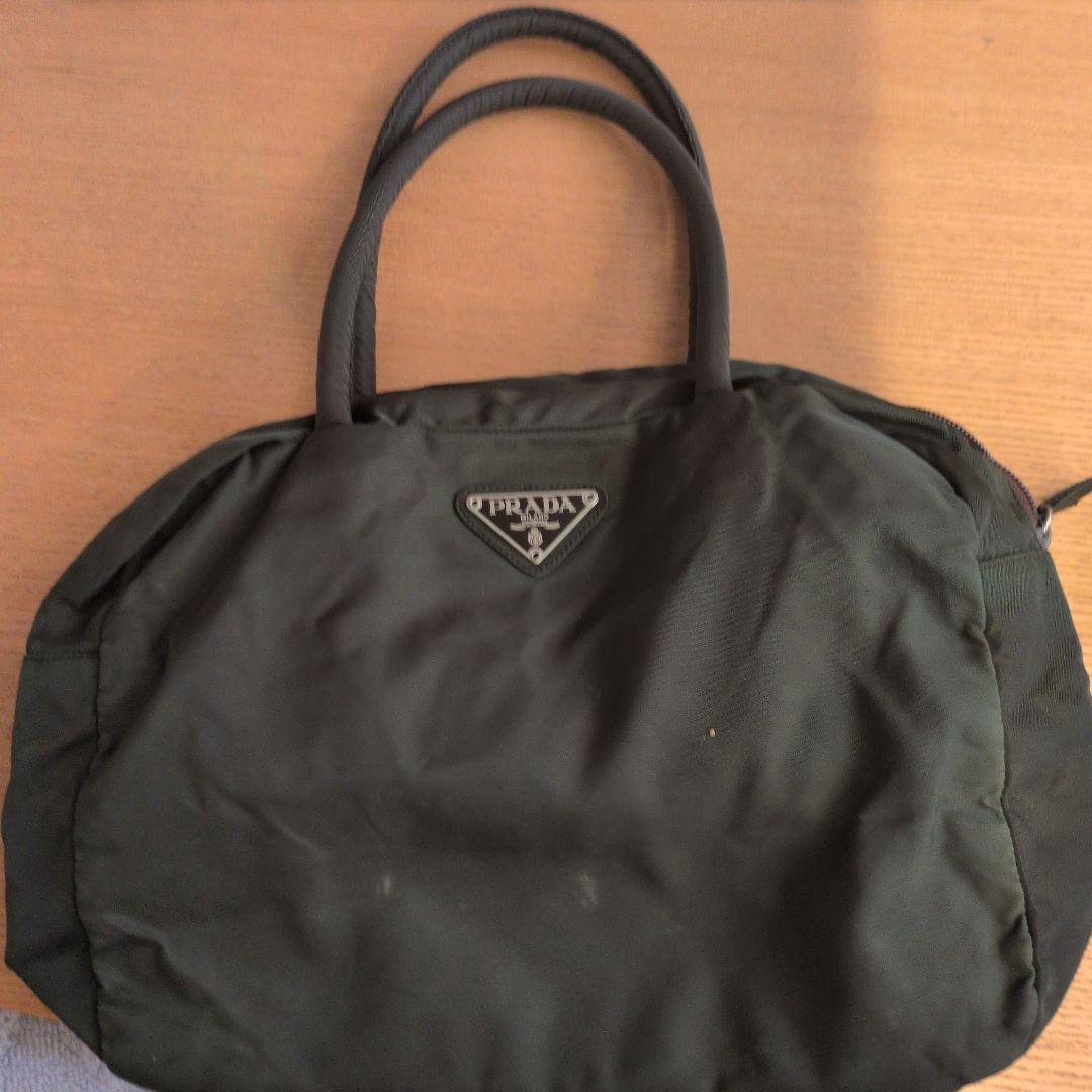 PRADA ブラック ナイロン バッグ