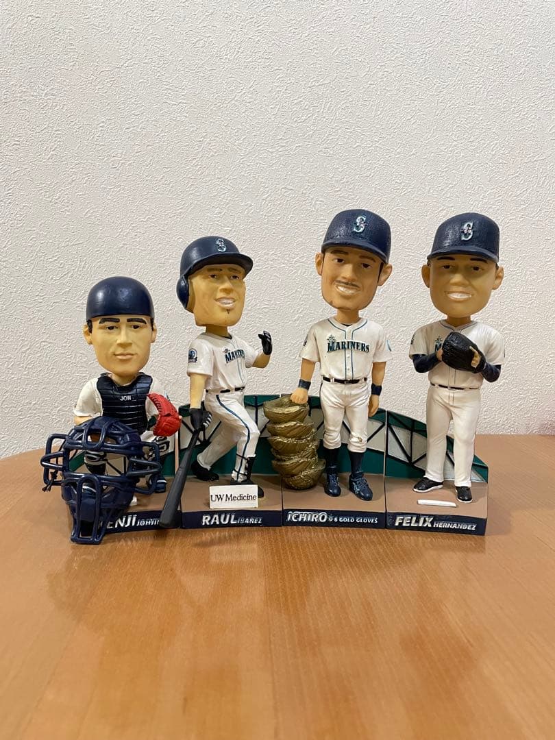 2007 イチロー球場配布ボブルヘッド人形　城島含む4体コンプリート