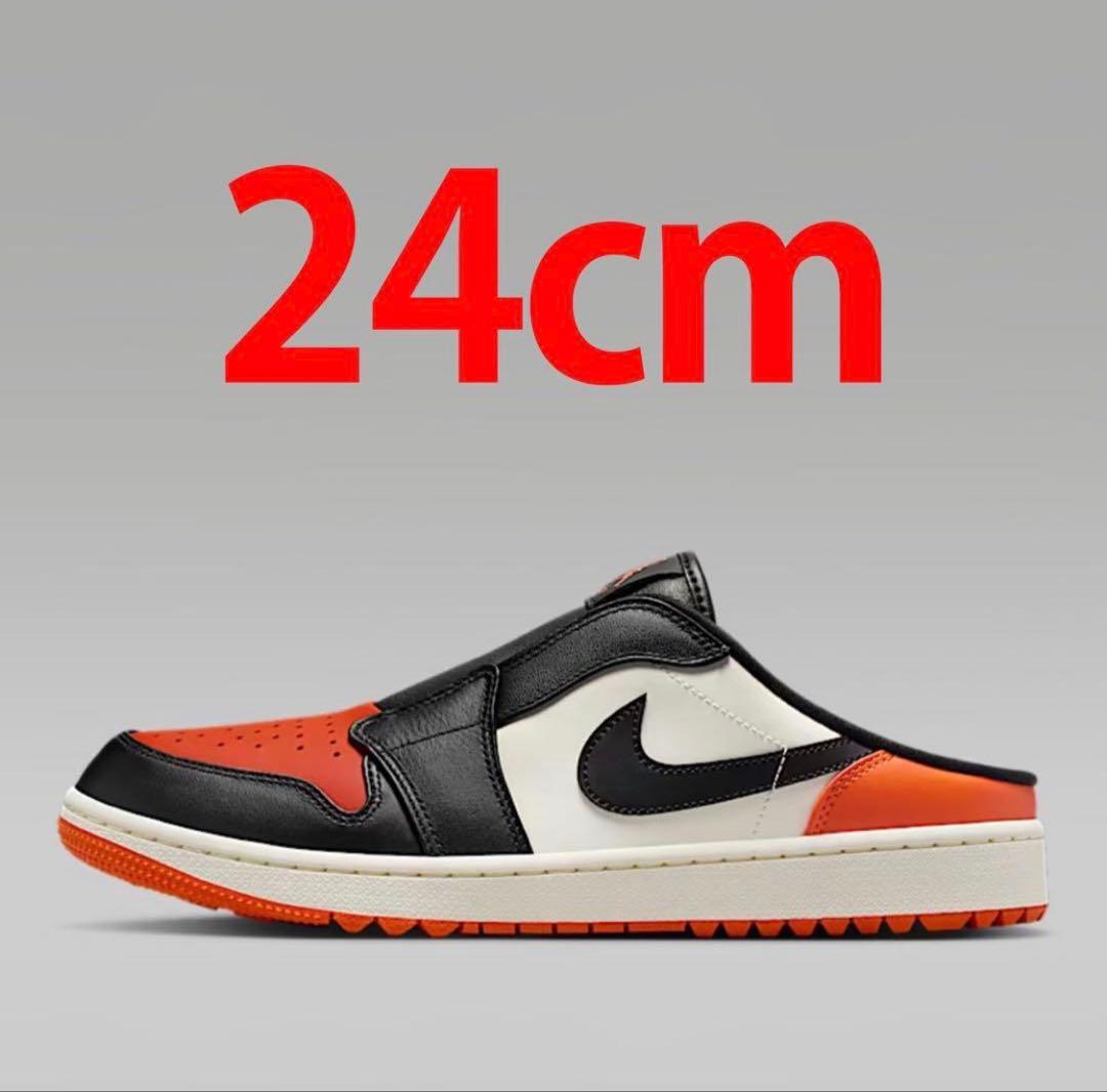 24cm ナイキ エア ジョーダン 1 ミュール ゴルフ 定価以下 レディース