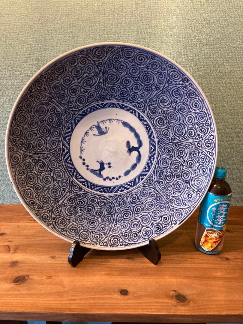 古伊万里？　大皿　2枚