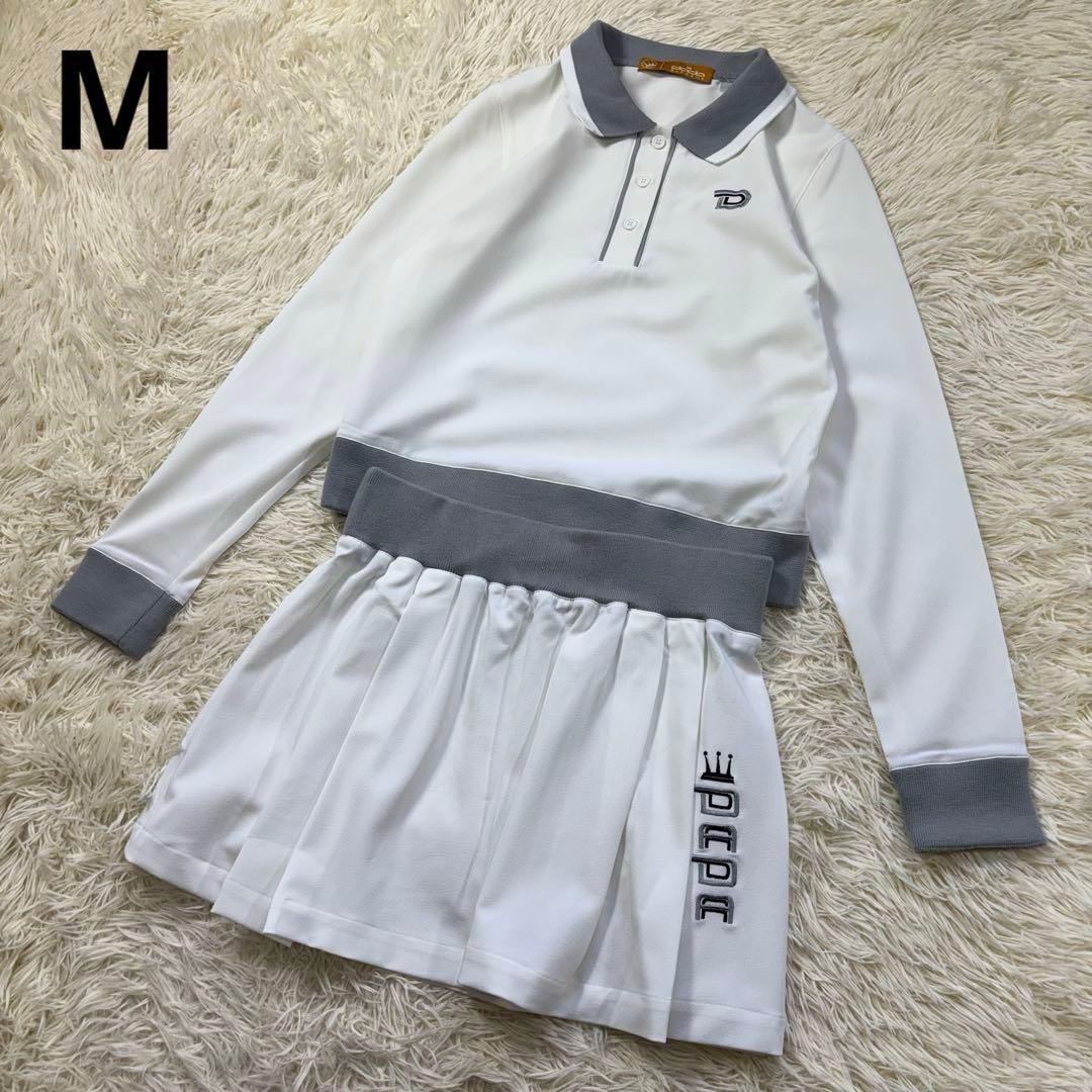 ダダシュプリーム Msize ゴルフウェア セットアップ 刺繍ロゴ ストレッチ