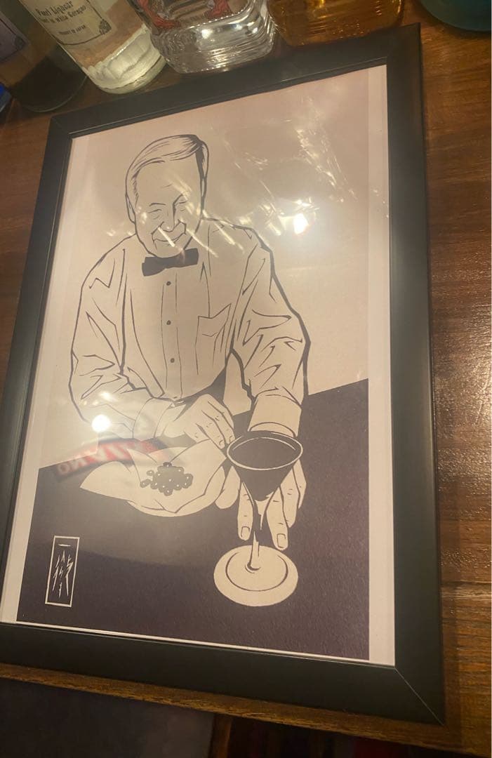 成田一徹？　切り絵