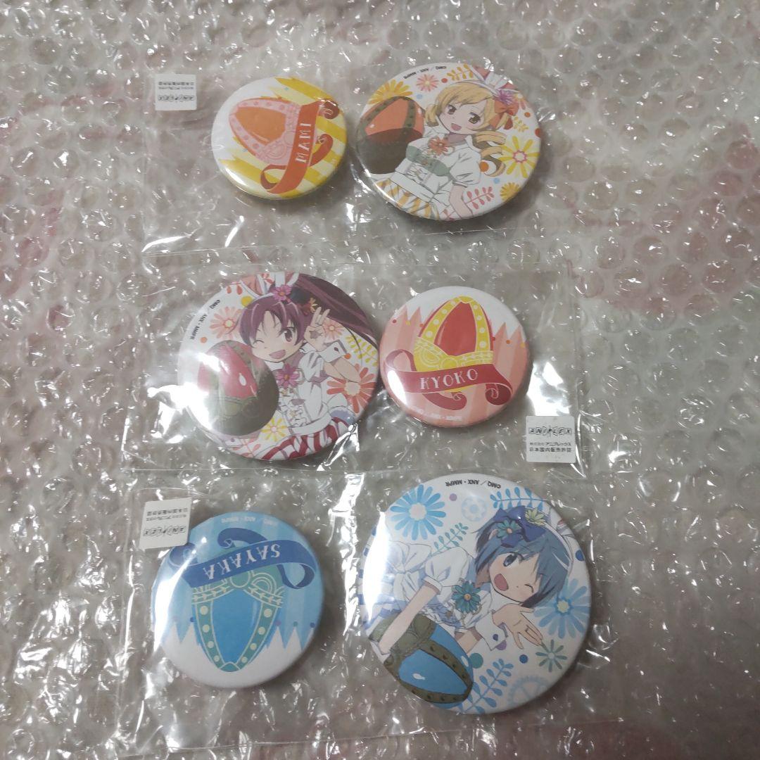 animeJapan限定品 缶バッチ さやか&杏子&マミ 魔法少女まどか☆マギカ