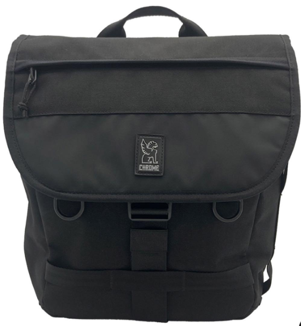 CHROME バッグ　VERSATILE BACKPACK 黒 13-20L