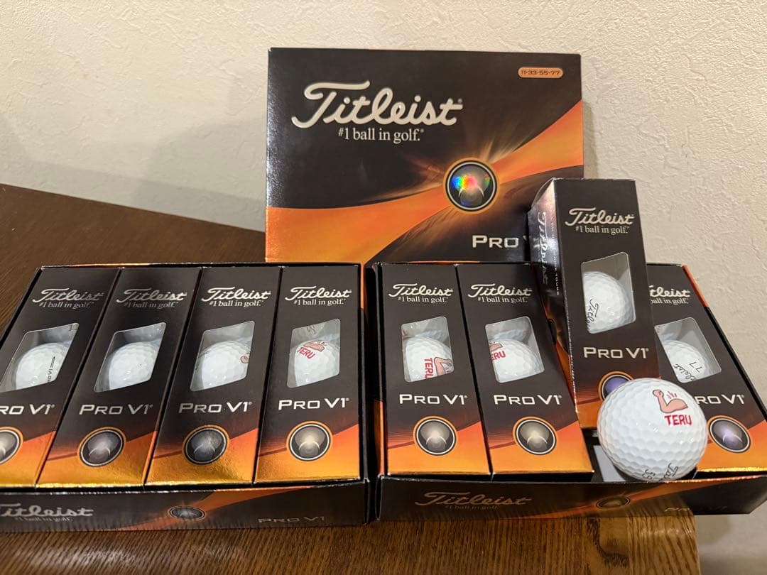 Titleist Pro V1 ゴルフボール 8個セット