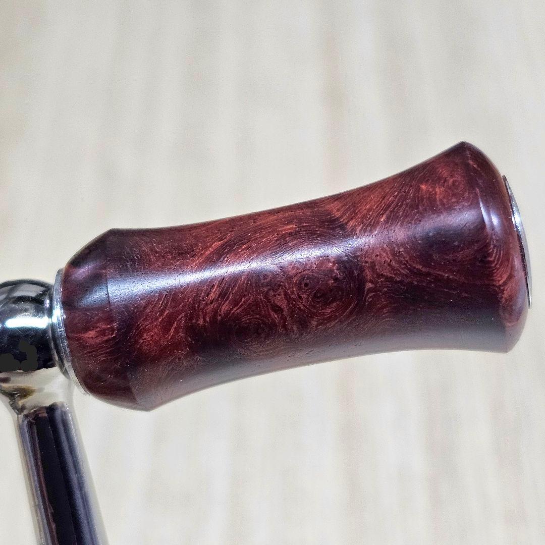 「本花梨瘤(特紅)2個セット」手作り木製ウッドハンドルノブ／シマノA、ダイワS