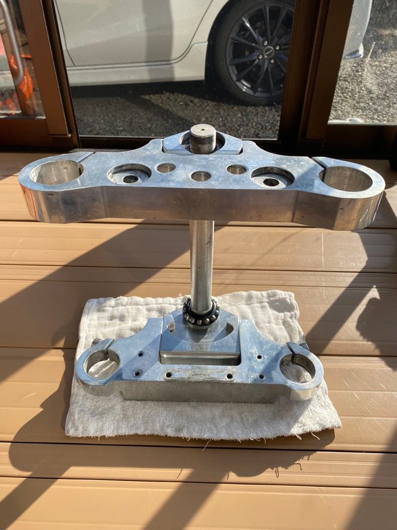 シャドウ400 トリプルツリー　可変式 150mmフォークジョイントセット