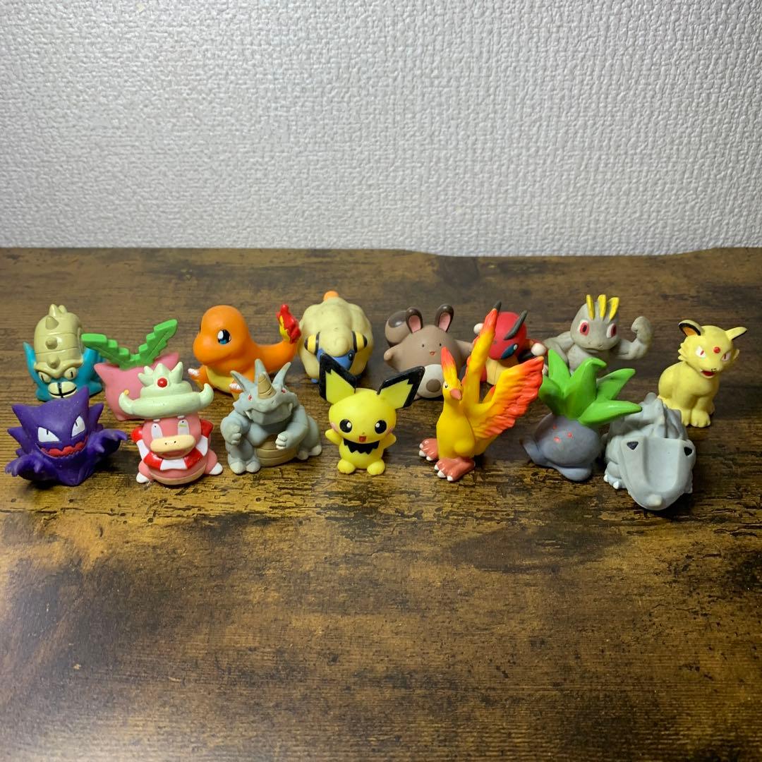 3F 【当時物】ポケモン 指人形 ポケモンキッズ 15体まとめ売り（リザードン・