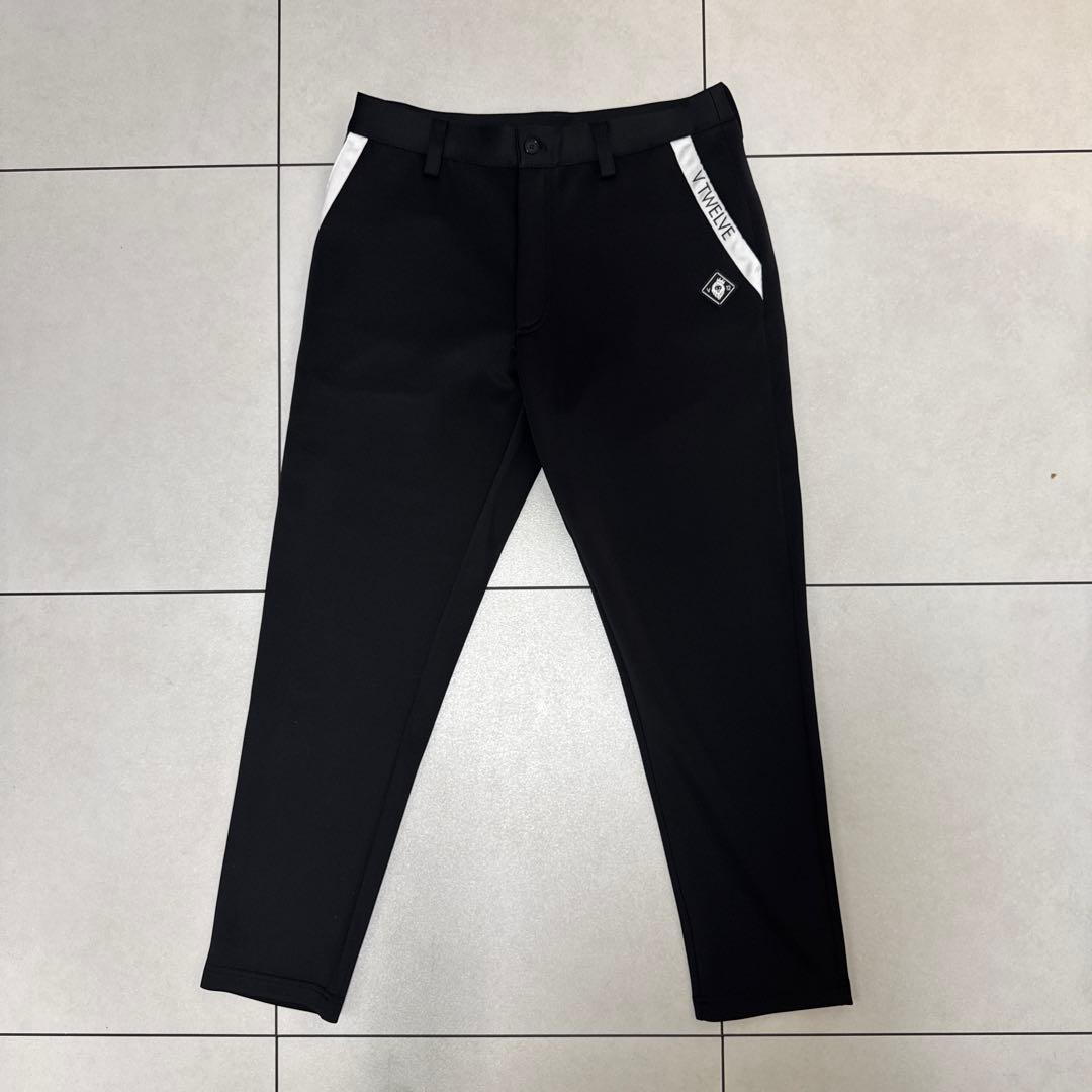V-Twelve V12 ブラックパンツ　ゴルフ　L