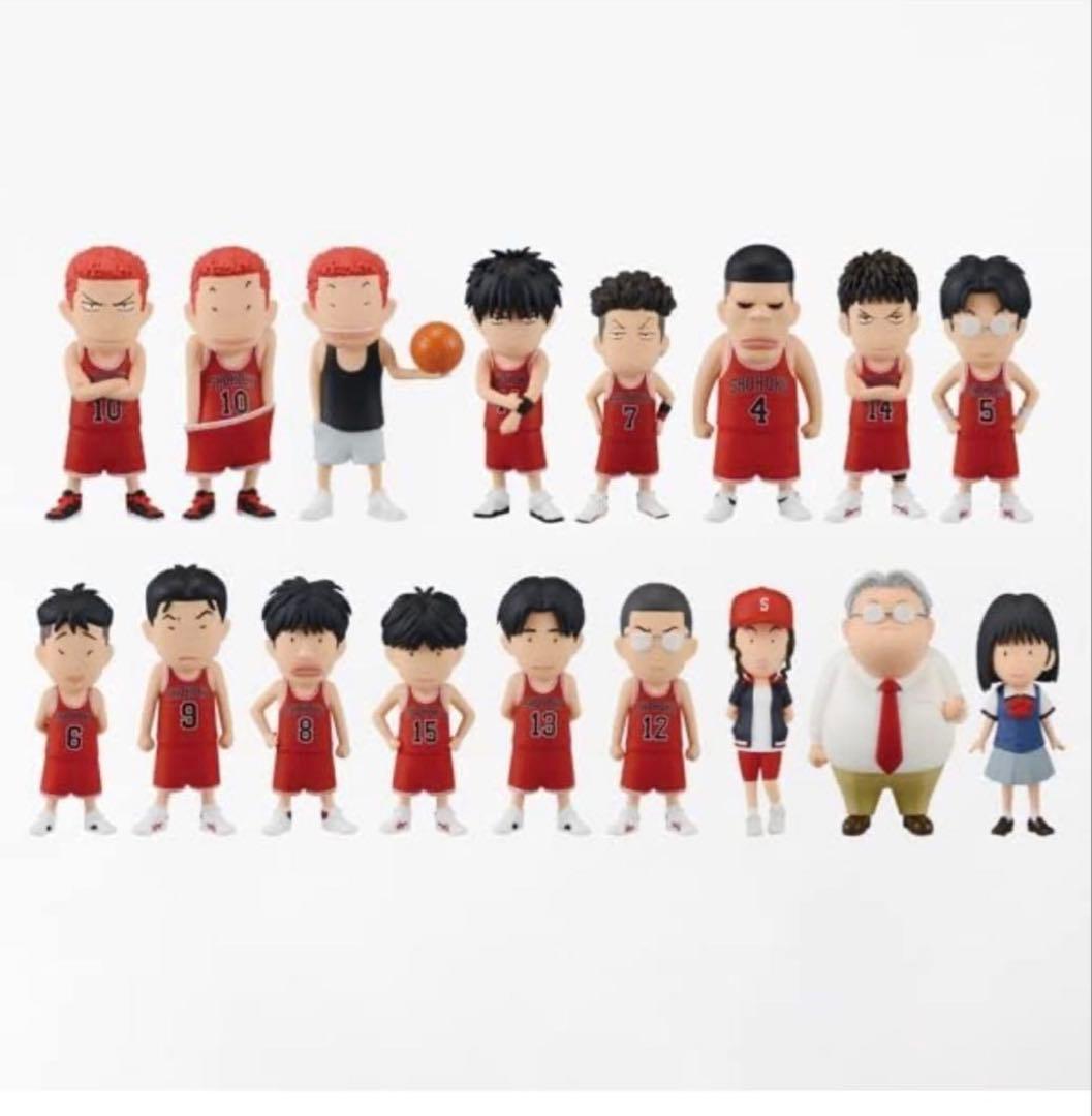 スラムダンク フィギュアコレクション 初回生産版 映画 湘北 ブリスター未開封