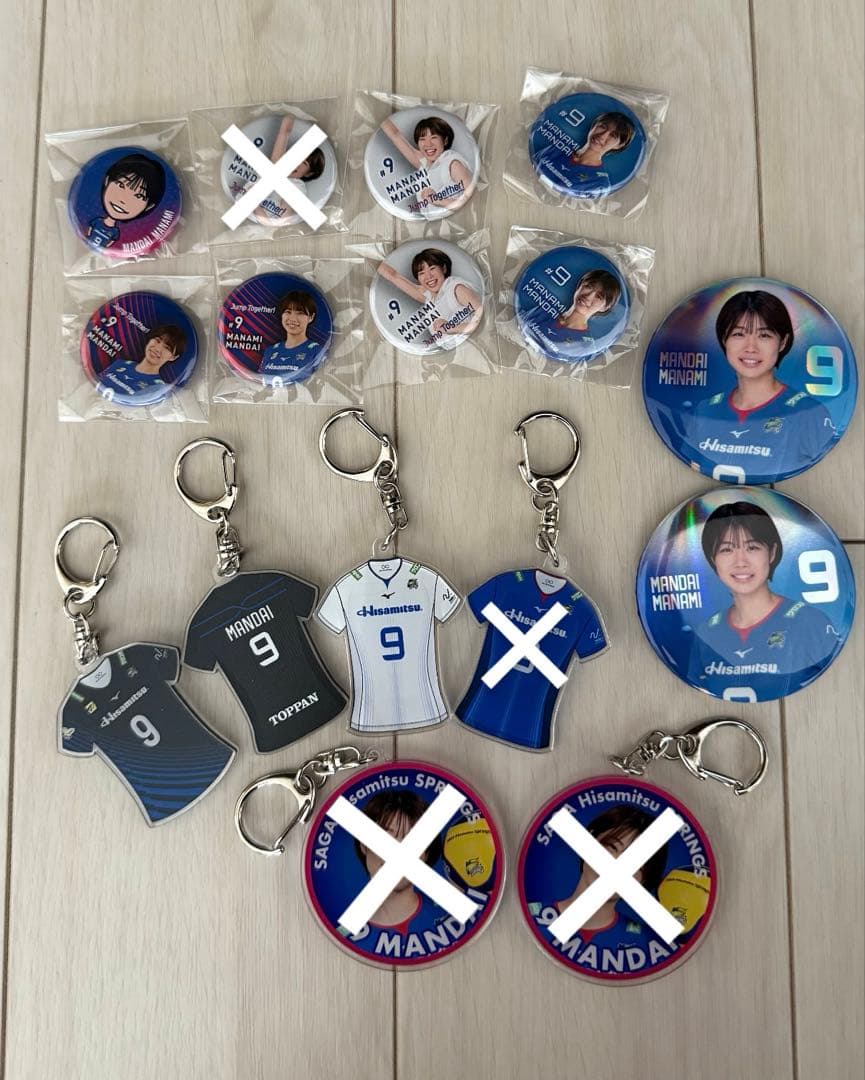 久光スプリングス 万代真奈美選手グッズ