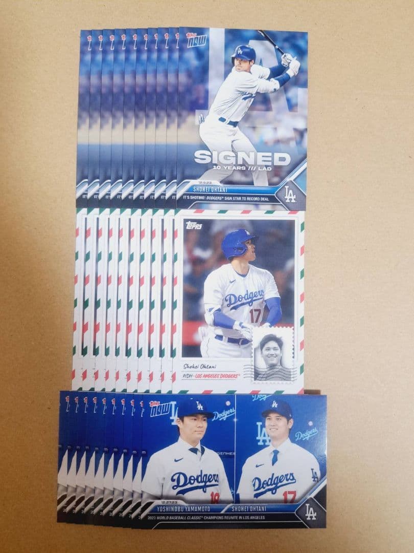 大谷翔平,topps,30枚