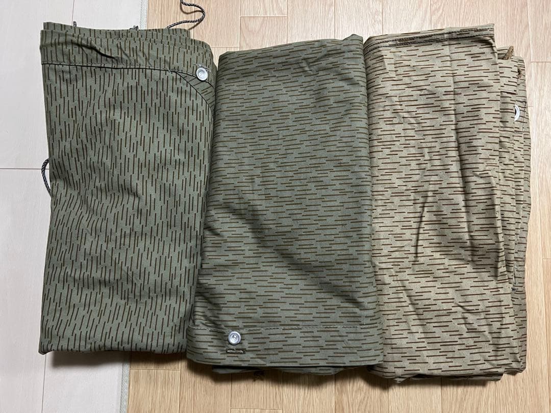 ［軍幕］東ドイツ軍　レインドロップカモポンチョテント