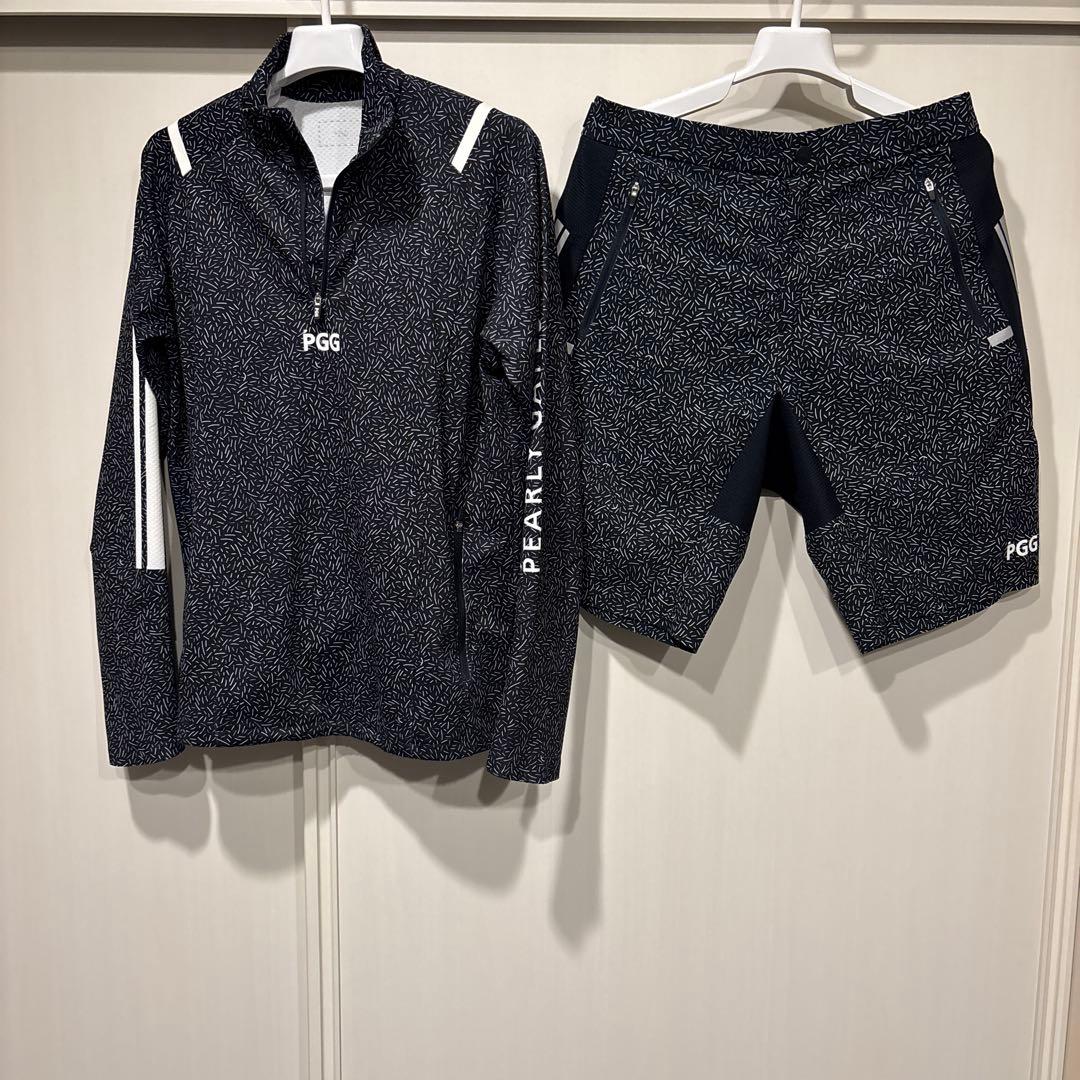 PGG ゴルフ 長袖シャツとショートパンツ セット