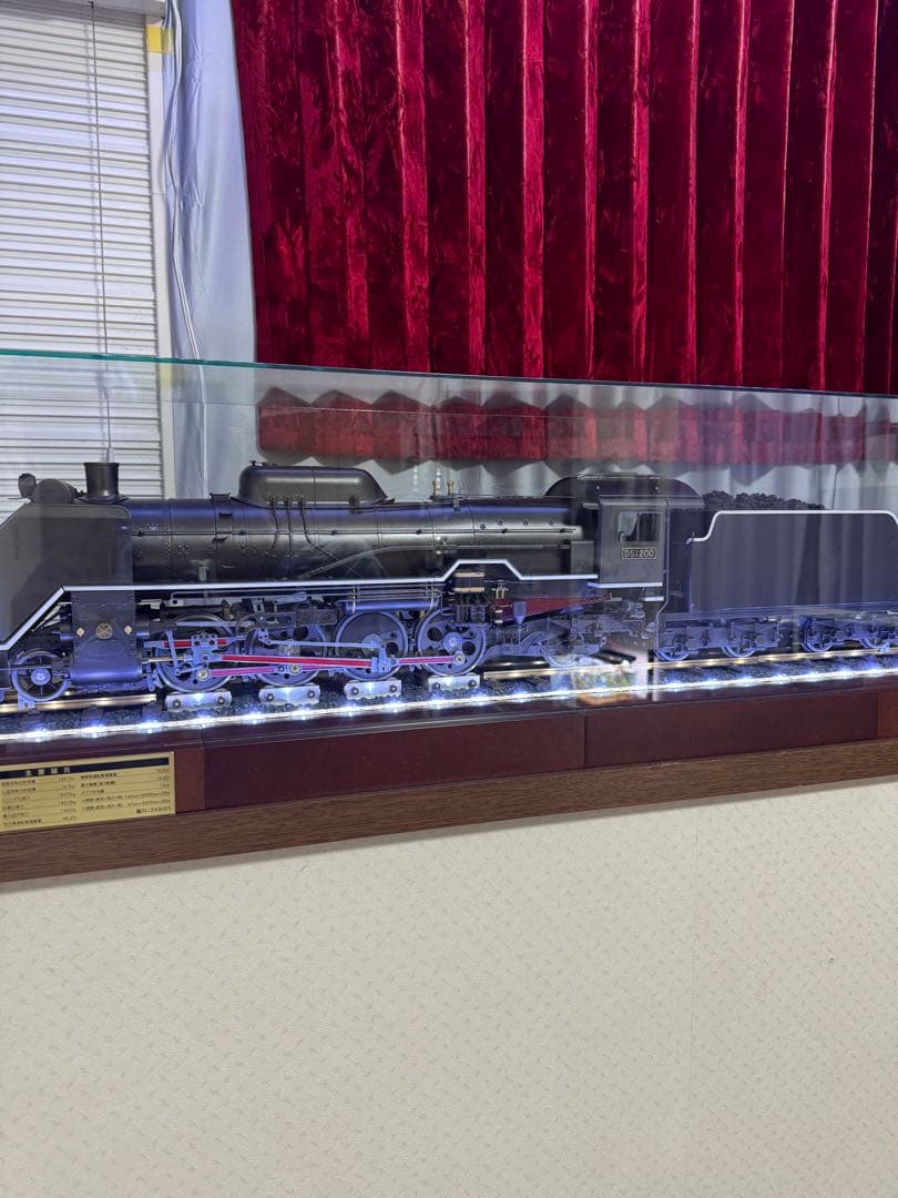 完美品　デアゴスティーニ D51蒸気機関車を作る 塗装完成品