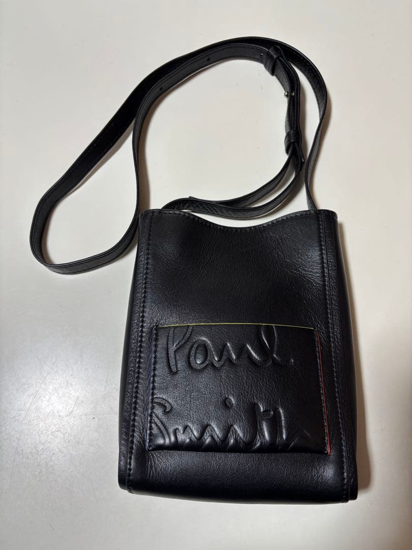【超美品】PaulSmithショルダーバッグ クロスボディバッグ ほぼ未使用❗️