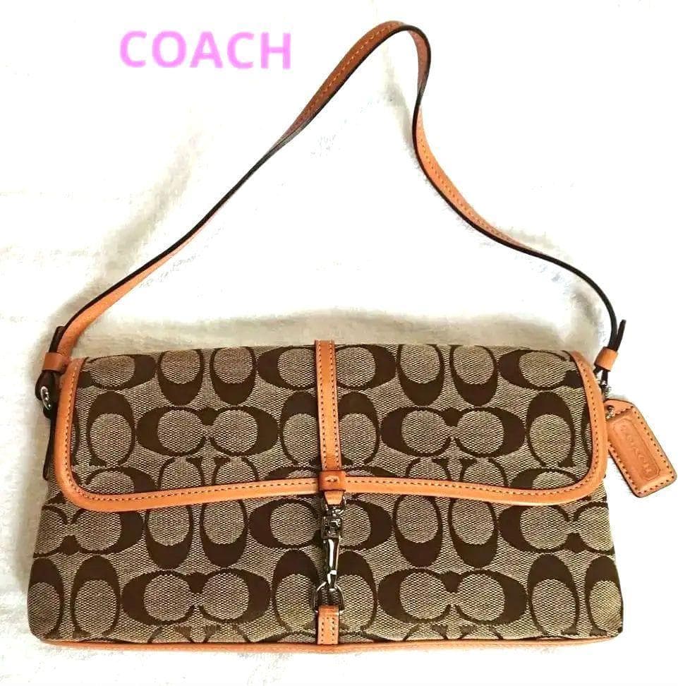 未使用に近い★COACH★ミニショルダーバッグ　コーチ　保存袋付き