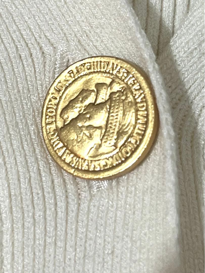 ドゥーズィエムクラス　2023SS DINER RIB Vネックカーディガン