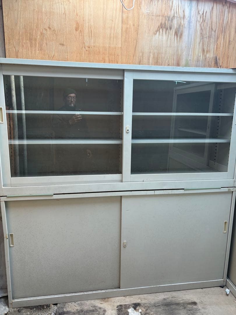 スチール製キャビネット 鍵付き グレー　コクヨ　3台まとめて　引き取り限定