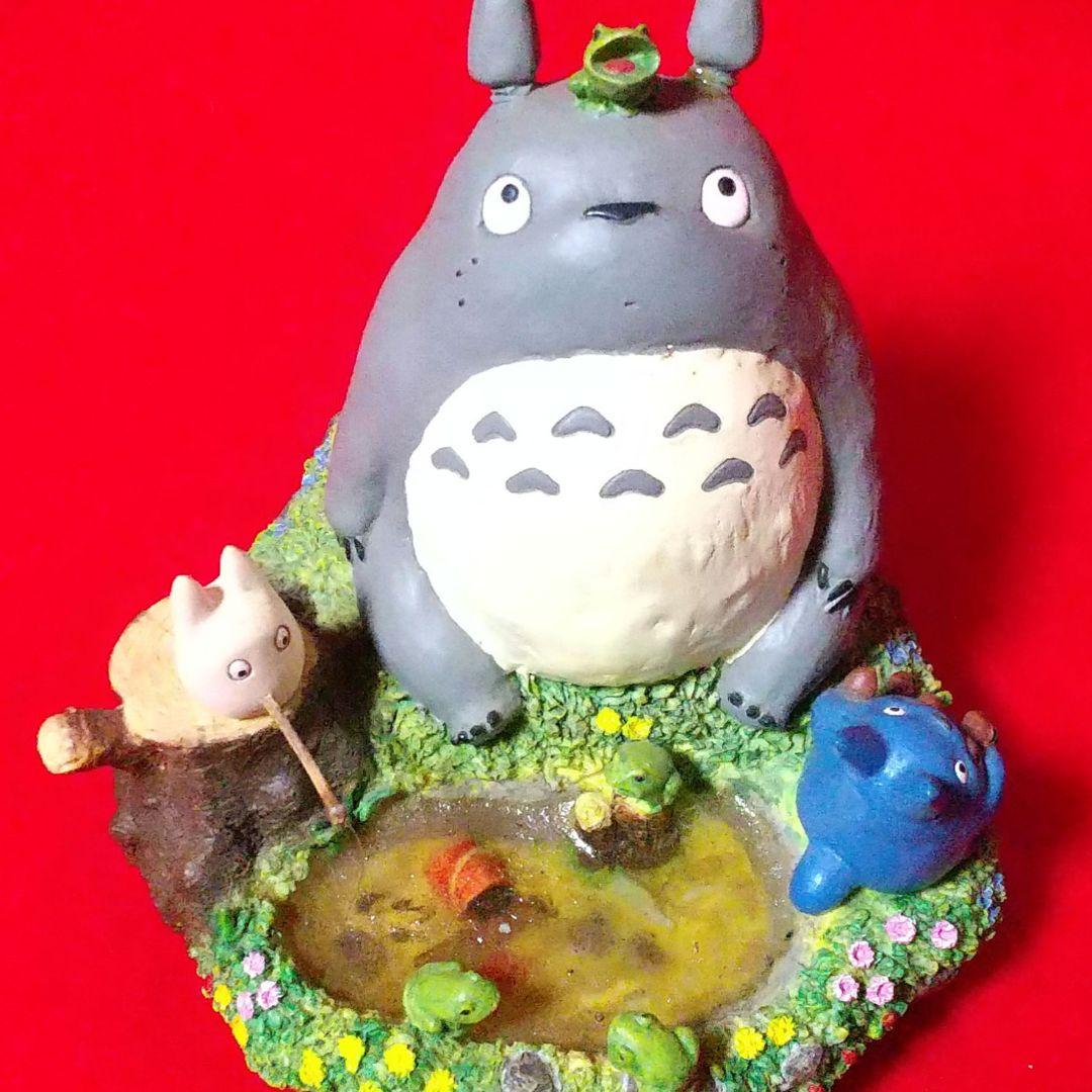 スタジオジブリ 陶器製 となりのトトロ オルゴール 池のほとり